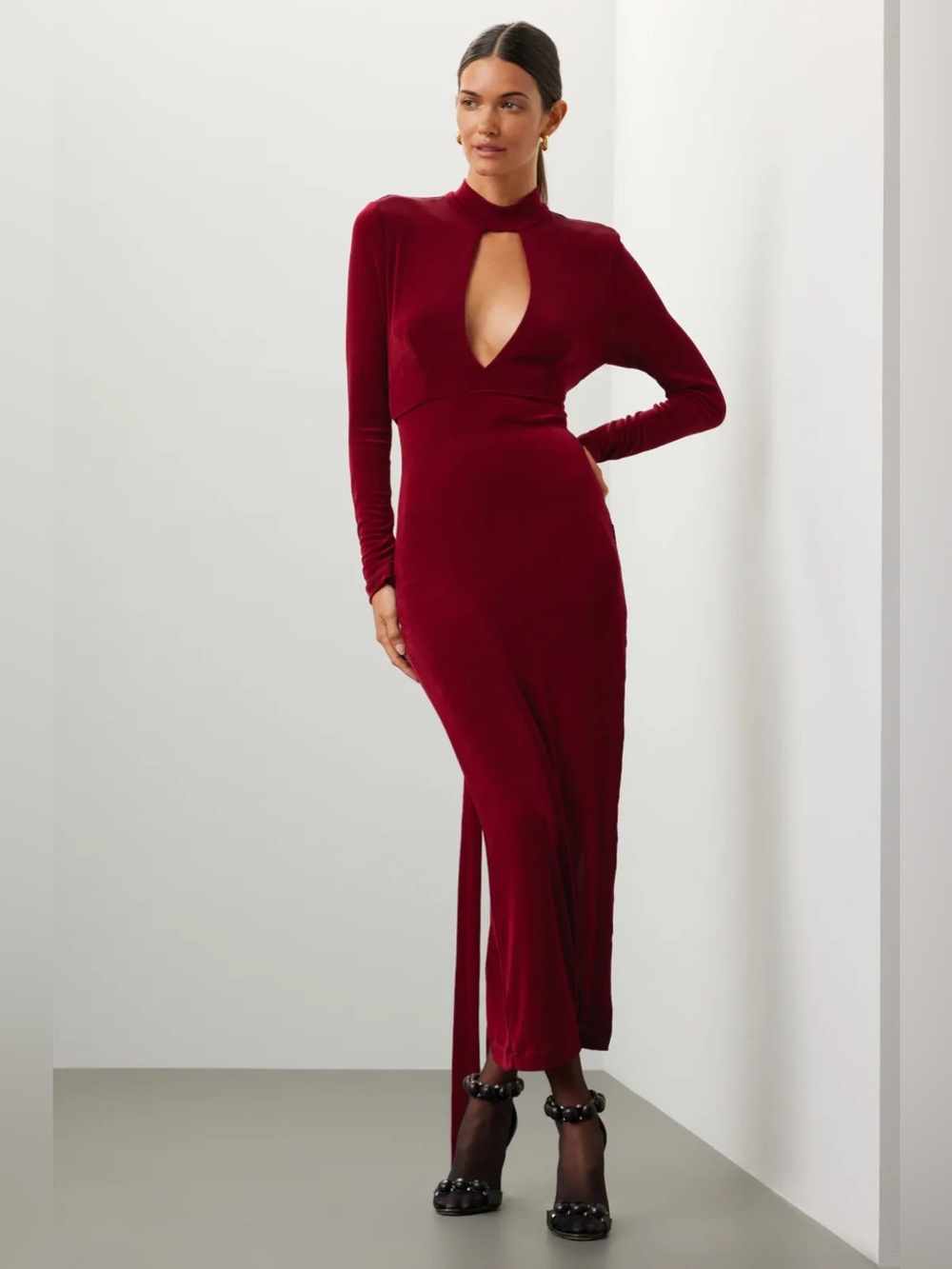 *Flawed RTR Bardot Ellis Maxi Dress (0509)